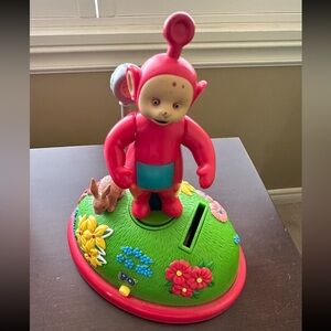 Vintage Teletubbies bank toy